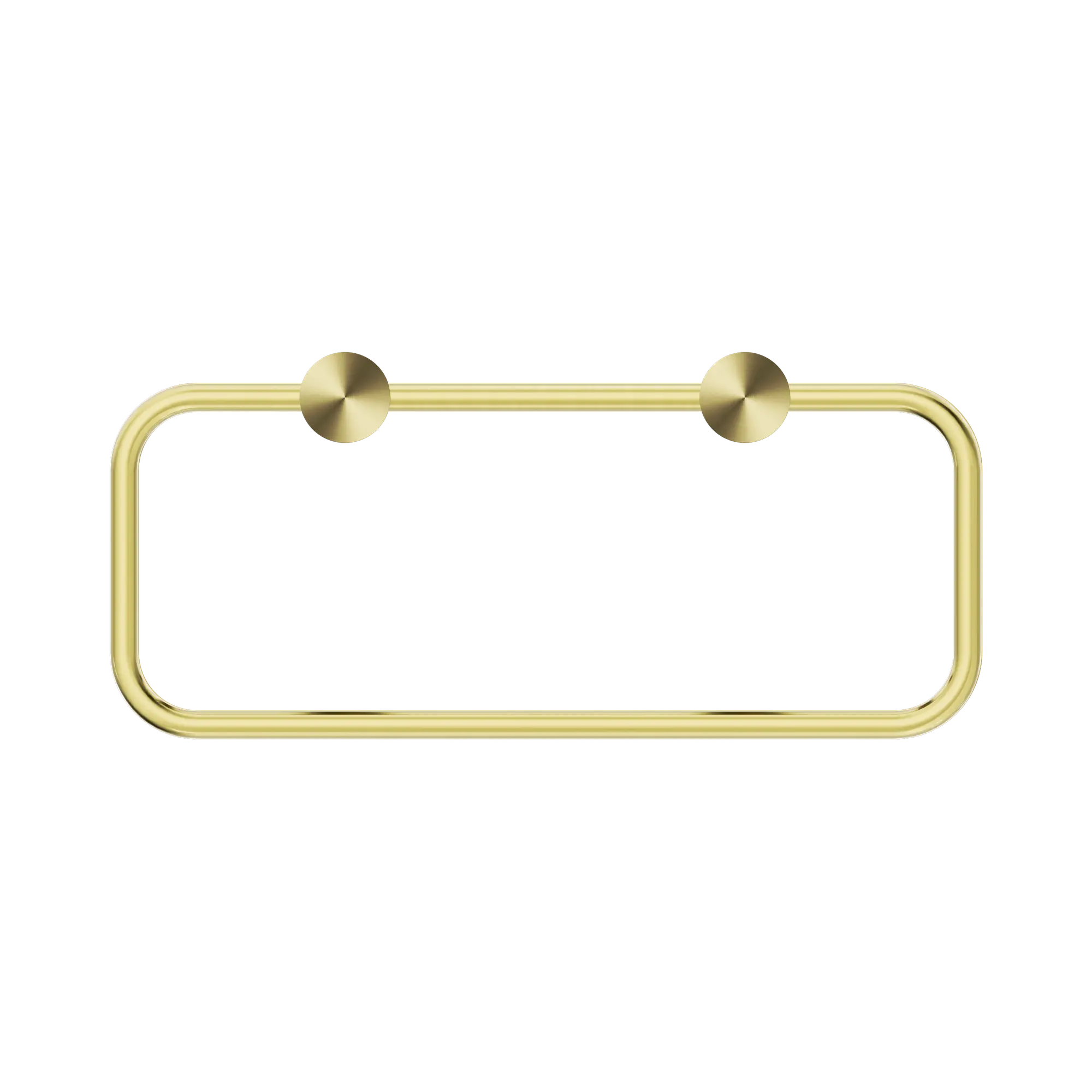NR2380a BG New Mecca Towel Ring Brushed Gold image 2