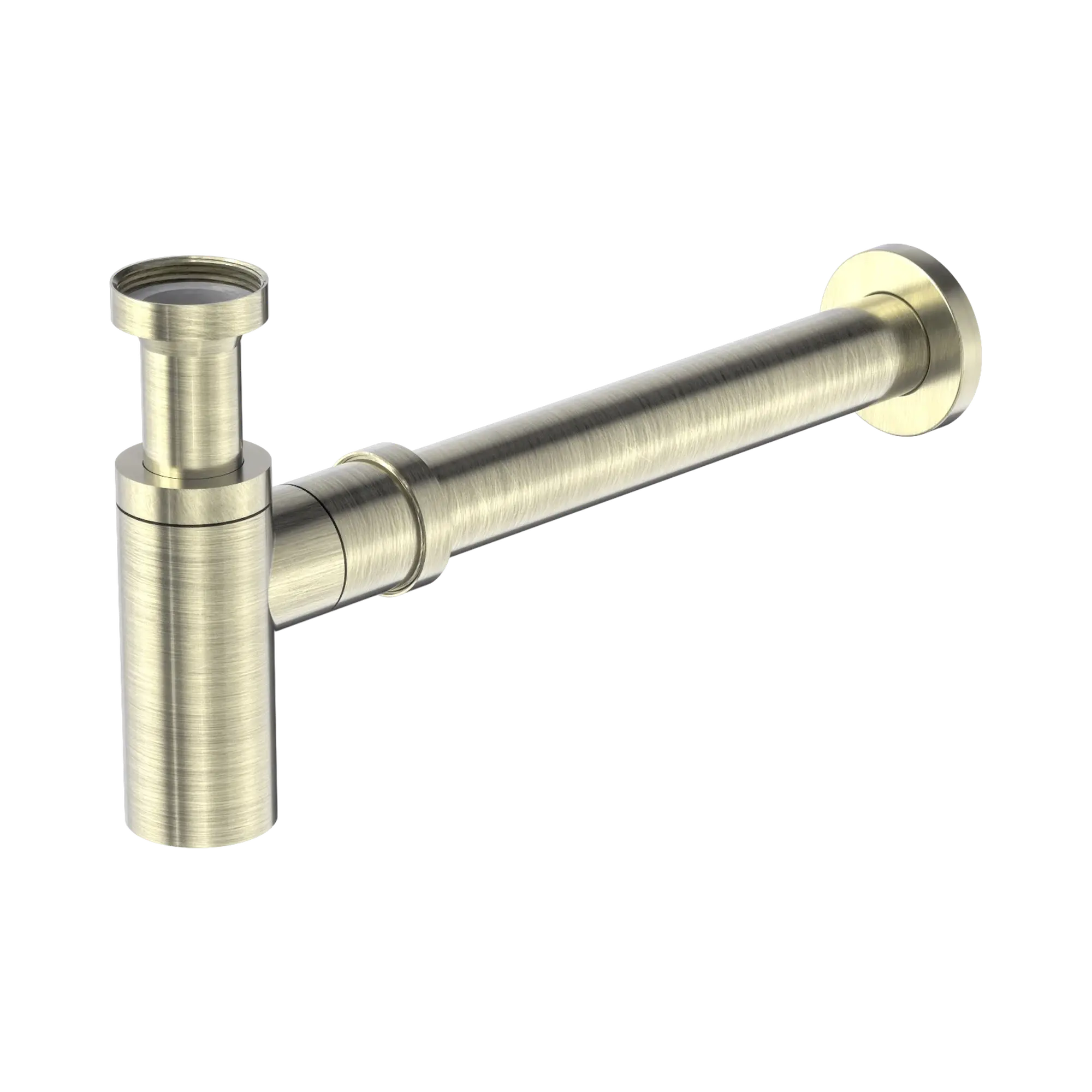 NRA186e AB Bottle Trap 40mm Aged Brass image 1