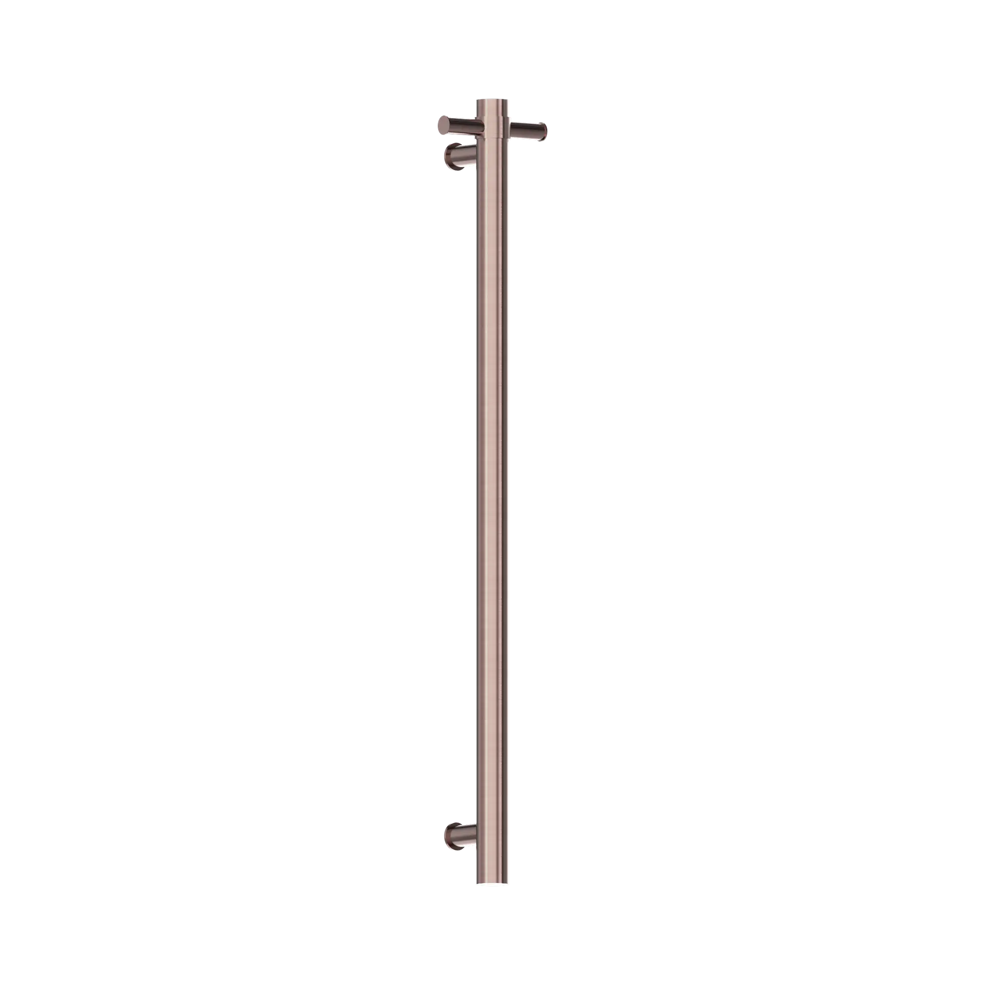 NRV900 HBZ Heated Vertical Towel Rail Brushed Bronze image 1