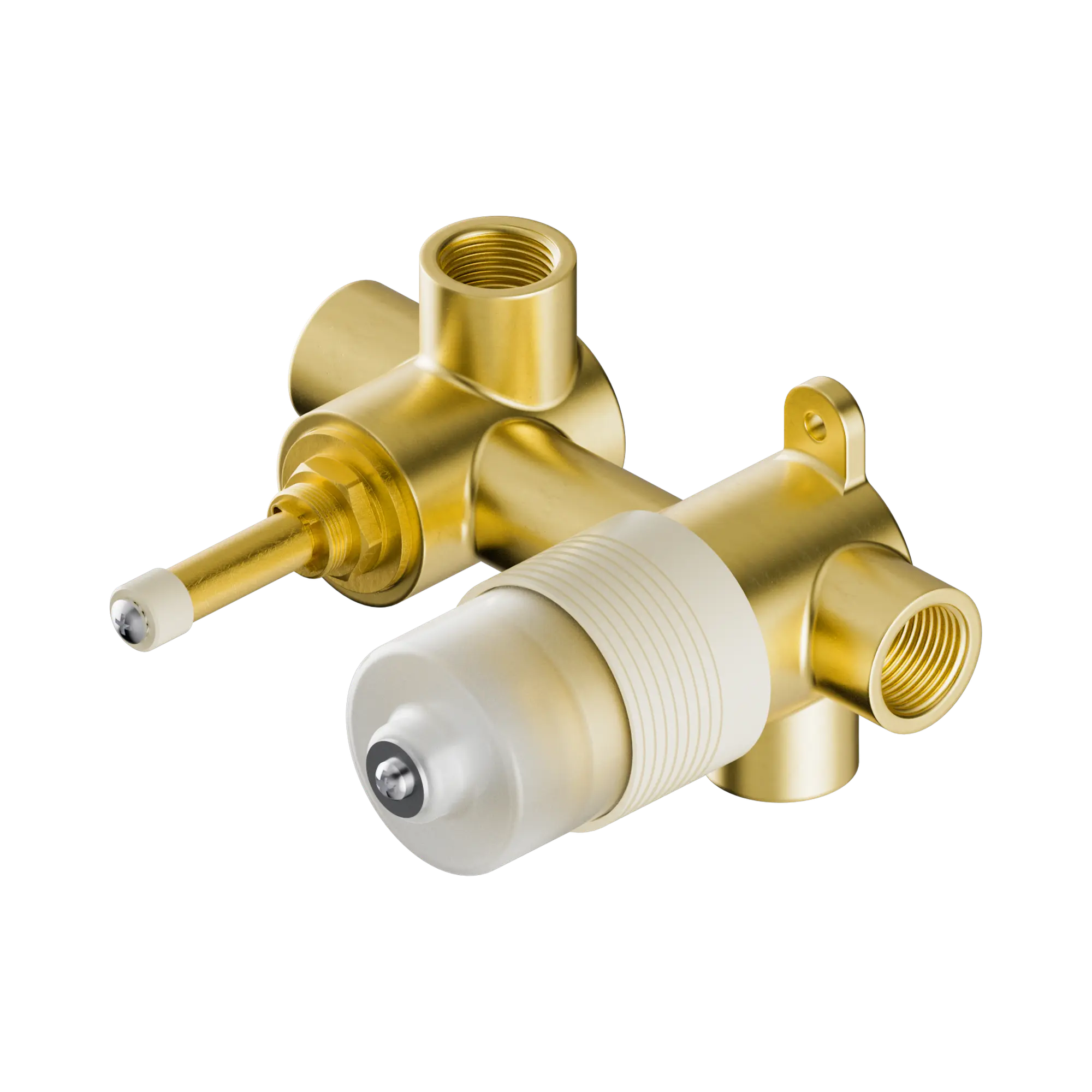 NRUB003 AP Premium 35mm Universal Shower Mixer With Divertor Horizontal Body Only image 1