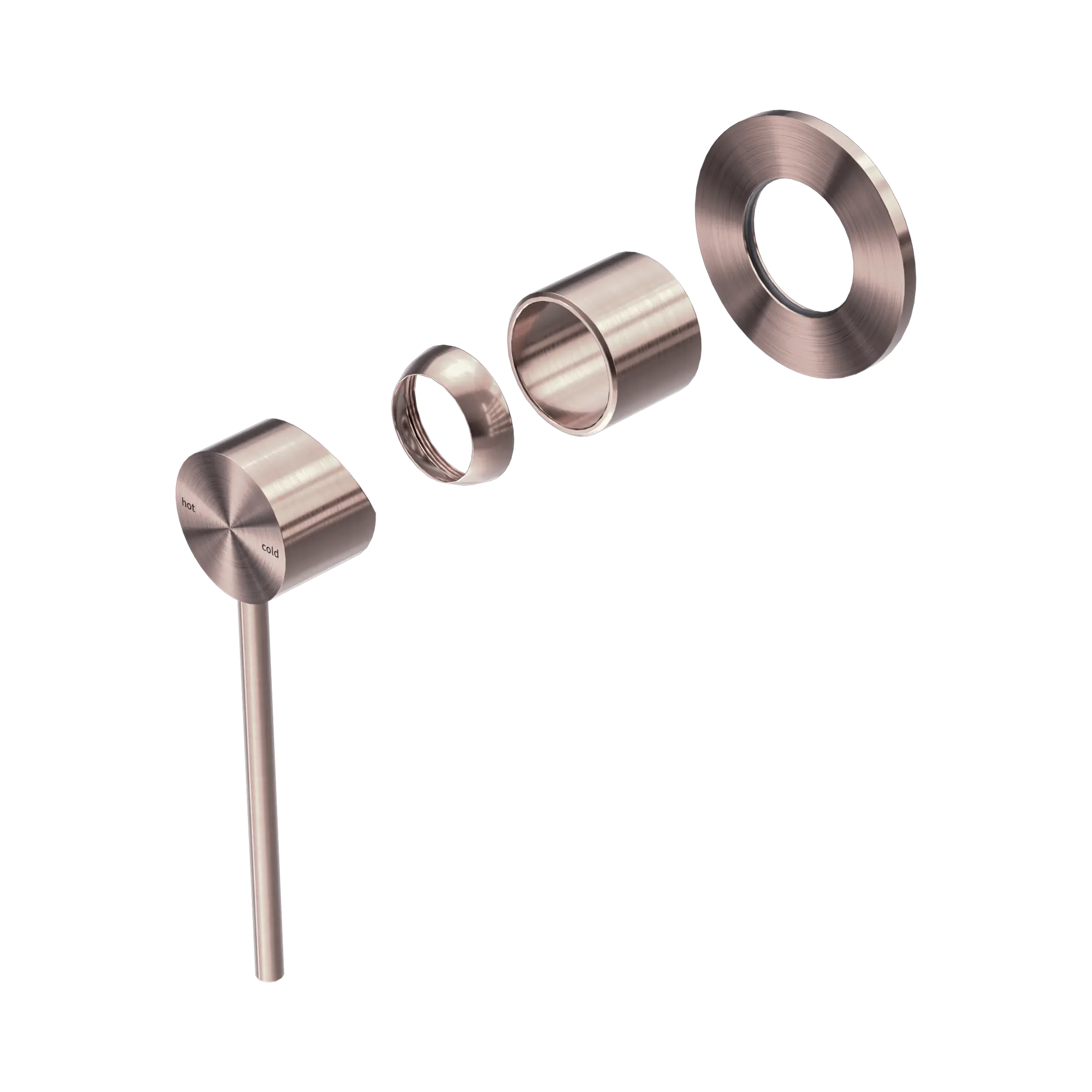NR221911 XTBZ Mecca Care Shower Mixer Trim Kits Only Brushed Bronze image 1