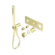 Mecca Shower Mixer Diverter System Trim Kits Only Brushed Gold