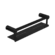 Mecca Care 25mm Grab Rail With Shelf 450mm Matte Black