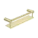 Mecca Care 25mm Grab Rail With Shelf 450mm Brushed Gold