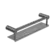 Mecca Care 25mm Grab Rail With Shelf 450mm Gun Metal