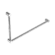 Mecca Care 32mm DDA Accessible Toilet Grab Rail Set 90 Degree 600X1000mm Chrome