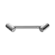Mecca Care 25mm Footrest Corner Grab Rail 215mm Chrome