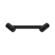 Mecca Care 25mm Footrest Corner Grab Rail 215mm Matte Black