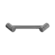 Mecca Care 25mm Footrest Corner Grab Rail 215mm Gun Metal
