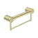 Mecca Care 32mm Grab Rail With Towel Holder 300mm Brushed Gold