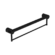 Mecca Care 32mm Grab Rail With Towel Holder 600mm Matte Black
