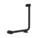 Mecca Care 32mm Ambulant 90 Degree Bent Tube Grab Rail 450X450mm Matte Black