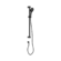 Mecca Care 32mm Grab Rail And Adjustable Shower Rail Set 900mm Matte Black