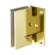 90 Degree Glass To Wall Shower Hinge 10mm Glass Brushed Gold