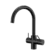 Mecca 3 Way Filtered Mixer Tap Matte Black