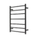 Mecca 240V 7 Bar Heated Towel Ladder Matte Black