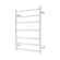 Mecca 240V 7 Bar Heated Towel Ladder Brushed Nickel