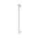 Mecca 240V Single Vertical Heated Towel Rail Brushed Nickel