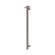 Mecca 240V Single Vertical Heated Towel Rail Brushed Bronze