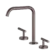 Mecca Lever Bath/Kitchen Set Edge Spout Brushed Bronze