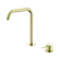 Mecca Hob Bath/Kitchen Mixer Set Edge Spout Brushed Gold