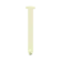 Square Ceiling Arm 300mm Length Brushed Gold