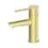 Dolce Basin Mixer Straight Spout Brushed Gold