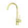 Dolce Kitchen Mixer Gooseneck Brushed Gold
