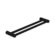 Mecca Care 25mm Double Towel Grab Rail 600mm Matte Black