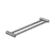 Mecca Care 25mm Double Towel Grab Rail 600mm Brushed Nickel