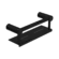 Mecca Care 25mm Grab Rail With Shelf 300mm Matte Black