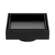 100mm Square Tile Insert Floor Waste 50mm Outlet Matte Black