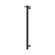 Non-Heated Vertical Towel Rail 900mm Matte Black