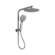 Mecca 2 In 1 Twin Shower Chrome