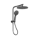 Mecca 2 In 1 Twin Shower Gun Metal