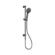 3-Function Shower Rail Gun Metal