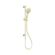 3-Function Shower Rail Brushed Gold