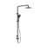 Mecca Care 25mm Grab Rail 900mm Twin Shower Set Matte Black
