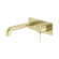Mecca Wall Basin/Bath Mixer 160mm Brushed Gold