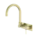 Mecca Wall Basin/Bath Mixer Swivel Spout Brushed Gold