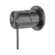 Mecca Shower Mixer 60mm Plate Gun Metal