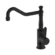 York Kitchen Mixer Hook Spout With Metal Lever Matte Black
