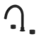 Kara Bath Set Matte Black