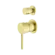 Dolce Shower Mixer With Diverter Separate Back Plate Brushed Gold