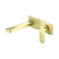 Ecco Wall Basin/Bath Mixer Brushed Gold