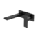 Bianca Wall Basin/Bath Mixer 230mm Matte Black