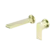 Bianca Wall Basin/Bath Mixer Separate Back Plate 230mm Brushed Gold