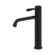 York Straight Tall Basin Mixer With Metal Lever Matte Black