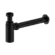 40mm Round Bottle Trap II Matte Black