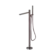 Pure SS316L Progressive Freestanding Bath Mixer Brushed Bronze